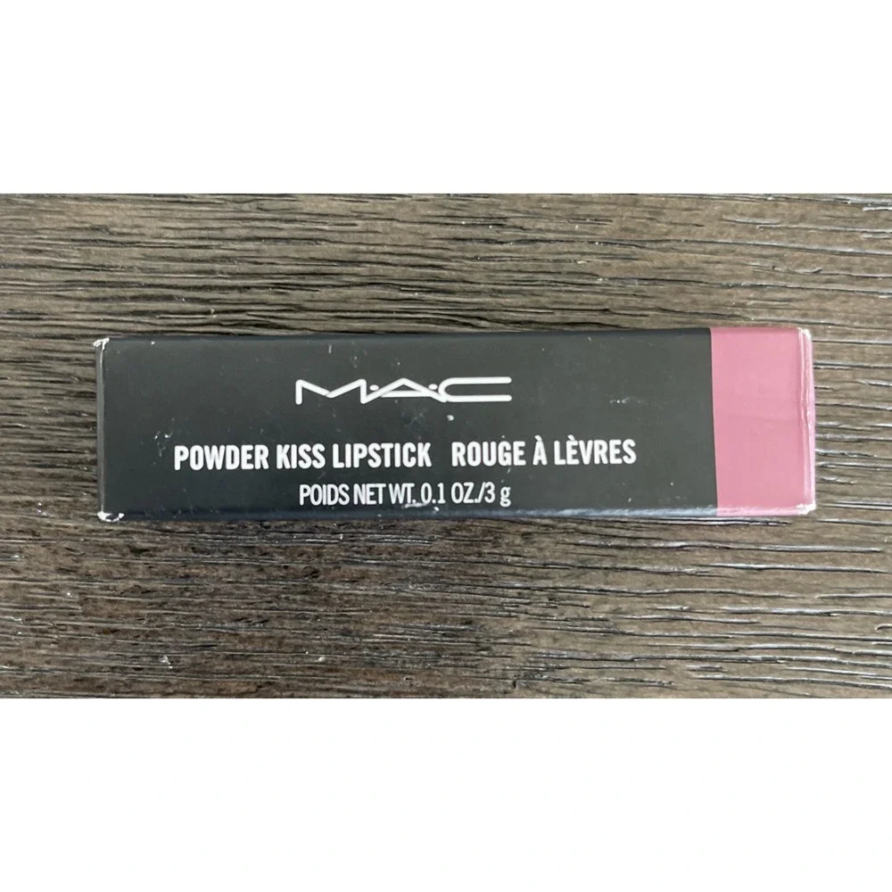 Mac Powder Kiss Lipstick 932 KINDA SOAR TA Discontinued Color BRAND NEW BOX